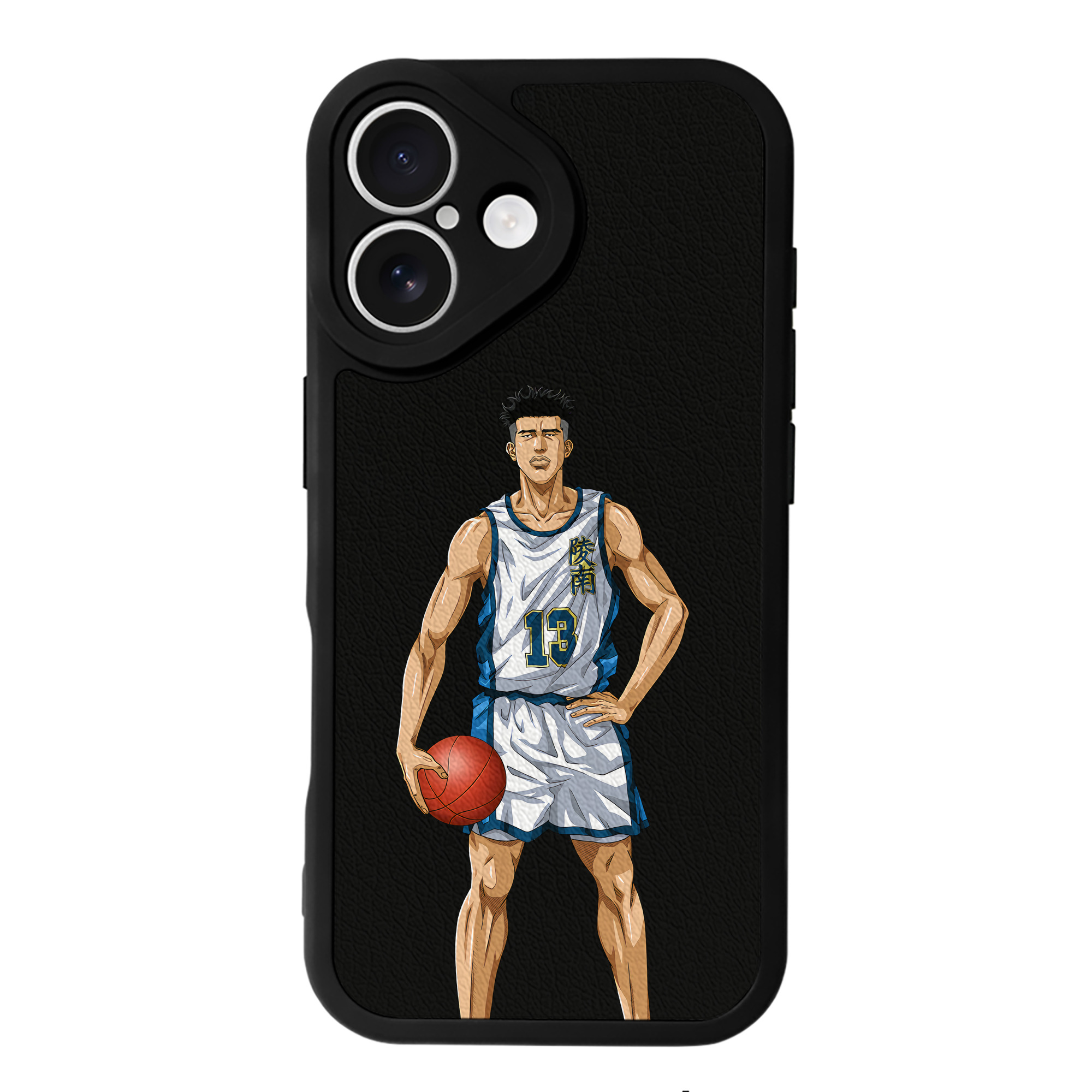 （画像用） SLAM DUNK／スラムダンク 【iPhone 16シリーズ対応】シリコンスマホケース（レザー調） 材質：シリコン
